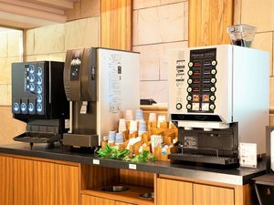 *フリードリンクコーナー*各種ドリンクを無料でお召し上がり頂けます