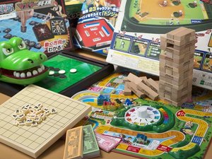 【ロビー】ご家族連れに嬉しい、ボードゲーム貸出サービス!