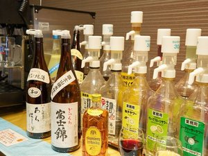 【ご夕食時】アルコール・ソフトドリンクが、飲み放題!