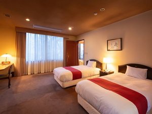 ■ジュニアスイート|ダブルベッド2台完備