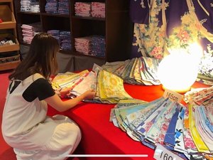 館内サービス|お好みで選べる色とりどりのデザイン浴衣