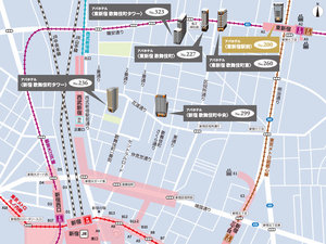 新宿・東新宿周辺アパホテル