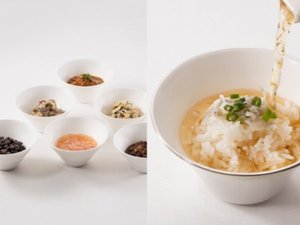 ご朝食会場ピアレ「ブッフェ」:出汁を使ったお茶漬けやご飯のお供も充実のラインナップ