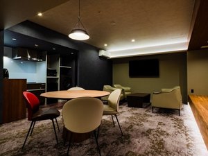 こだわりの家具でゆったりできるスペース