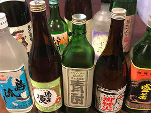 みたにやはお酒も充実:島焼酎
