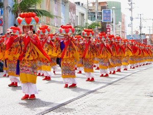 【首里城祭】国際通りを彩る琉球王朝絵巻行列 @OCVB