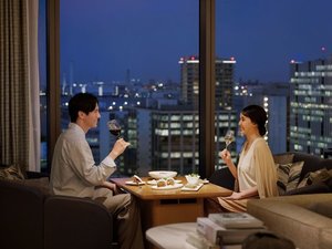 クラブラウンジでのお食事