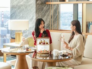 ロビーラウンジのアフタヌーンティー