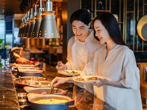 パシフィック・テーブルのビュッフェ