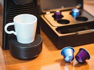 全室ネスプレッソコーヒーマシーン完備目覚めの一杯を片手にお部屋でおくつろぎください