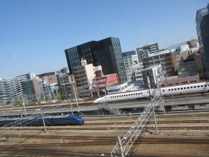 客室からの電車写真E