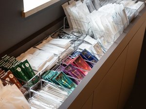 【アメニティーバー】必要なものをお部屋にお持ちください