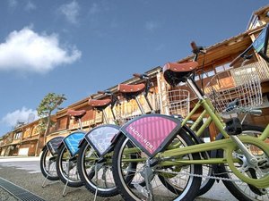 まちのり【電動自転車レンタル】当ホテル周辺にレンタル場所有