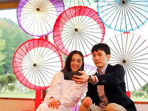 和の風情感じる空間で、思い出の一枚を___。