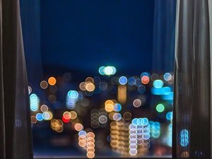客室から金沢の街の夜景をお楽しみください。