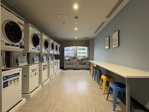 ランドリールーム24時間いつでもご利用いただけます。