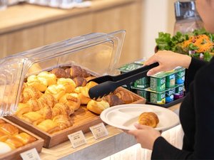 朝食ビュッフェ