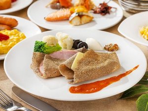 朝食ブッフェメニューそば粉のガレット(※画像はイメージです)