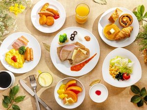 レストランバイエルン(B1F)にてお召し上がりいただける朝食ブッフェです。(※画像はイメージです)