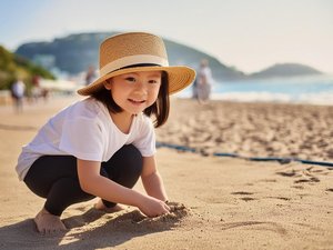 浜辺で遊べるおもちゃ無料貸出など、お子様とのご旅行に楽しい特典をご用意しております!