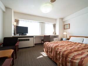 【ダブルスタンダード】19平米◆全室角部屋で大きな窓のある開放的なお部屋です。