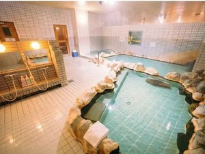 【温泉・水風呂・昭和レトロな洗い場】☆はこだて湯の川源泉をかけ流し100%利用☆