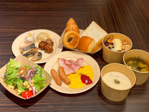朝食ビュッフェ