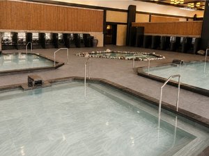 100%の自家源泉を誇る源泉大浴場、炭酸泉、ジャグジーをお楽しみください。