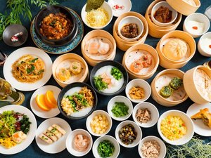 朝食バイキング一例