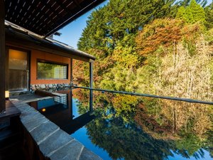 特別室「月光」客室露天風呂からの眺望/一例