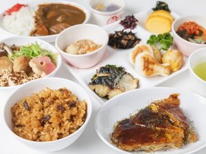 朝食盛付例A(和)