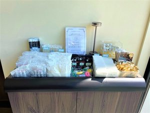 必要なアメニティはこちらのコーナーからご自由にお持ちください!