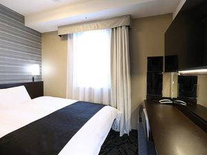 ■客室例:ダブルルーム※お部屋によって間取りが異なります。