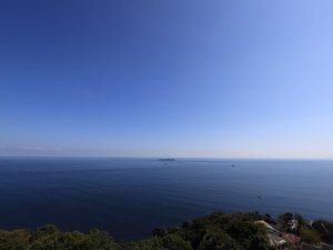 眼下に広がる相模湾や熱海の奥座敷を満喫