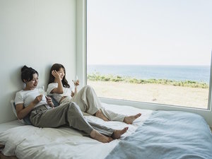 部屋からの景色。