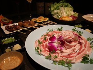 金アグー豚しゃぶしゃぶディナー