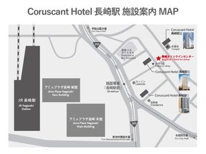 JR長崎駅からチェックインセンターまでの行き方