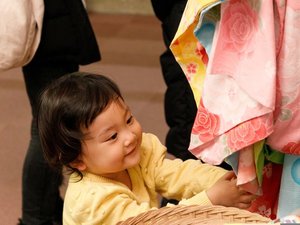 お子様浴衣選び
