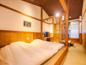 【本館】露天風呂付ツイン和室(一例)