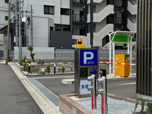 駐車場入り口