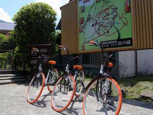 自転車の貸し出しサービス