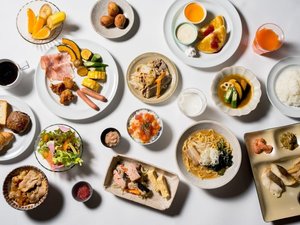 朝食の一例