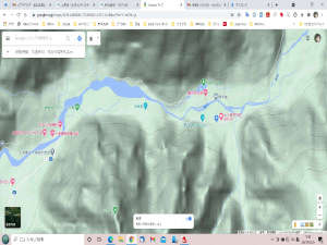 河童橋を渡らず、3KM45分の平地散策で上高地中心地、明神。明神館。穂高岳峰々と自然景観多数。