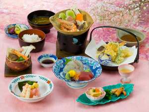 会席料理例