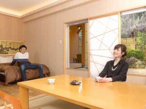 【スイートルーム】露天風呂付 ※山側のお部屋です