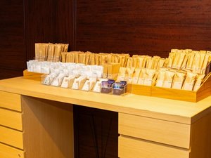 豊富なアメニティをフロントで自由にお選びください。