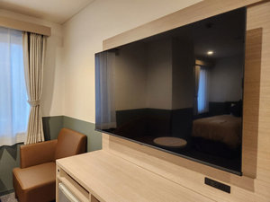 55型の客室内TV(デラックスツイン限定)