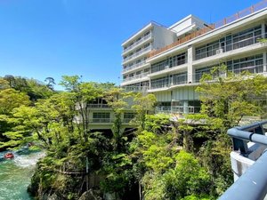 利根川の渓谷目の前♪♪