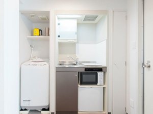 ■コンフォートダブル/部屋タイプ指定なし 25平米|洗濯乾燥機・ミニキッチン