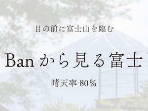 【Banから見る富士】